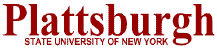 Plattsburgh State University logo